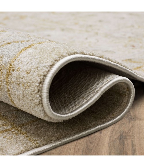 Karastan Windermere Ivory/White R1257 2 ft. 6 in. X 10 ft. Rectangle Rug
