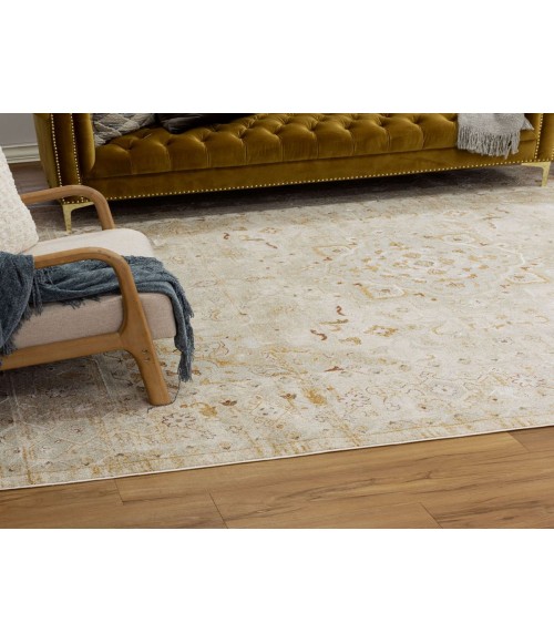 Karastan Windermere Ivory/White R1257 7 ft. 10 in. X 10 ft. 3 in. Rectangle Rug