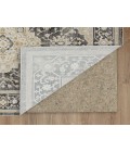 Karastan Windermere Grey/Silver R1257 6 ft. 6 in. X 9 ft. 10 in. Rectangle Rug