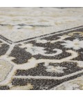 Karastan Windermere Grey/Silver R1257 6 ft. 6 in. X 9 ft. 10 in. Rectangle Rug