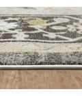 Karastan Windermere Grey/Silver R1257 6 ft. 6 in. X 9 ft. 10 in. Rectangle Rug