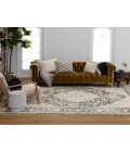 Karastan Windermere Grey/Silver R1257 7 ft. 10 in. X 10 ft. 3 in. Rectangle Rug