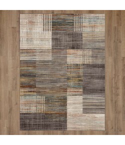 Karastan Soiree Emiliano Smokey Grey Rug 2 ft. 4 in. X 7 ft. 10 in. Rectangle