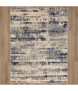 Karastan Vanguard By Drew & Jonathan Home Ephemeral Ink Blue Rug 1 ft. 6 in. X 1 ft. 6 in. Rectangle