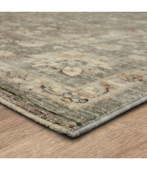 Euphoric Grey Area Rug Karastan Euphoric Grey 5' x 7' 10" Area Rug