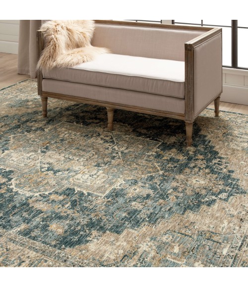 Karastan Ezine Blue 7' 10" x 10' 3" Area Rug
