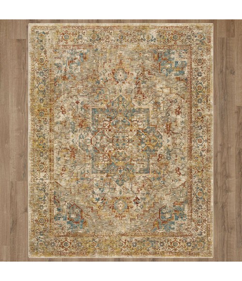 Karastan Ezine Cream 5' x 7' 6" Area Rug