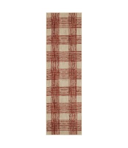 Karastan Bobby Berk By Karastan (Series 3) Fontana Ginger Area Rug 2 ft. 4 in. X 7 ft. 10 in. Runner