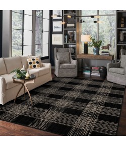 Karastan Bobby Berk By Karastan (Series 3) Fontana Onyx Area Rug 8 ft. X 11 ft. Rectangle