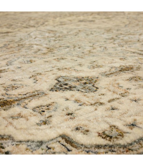 Gloriana Cream Area Rug Karastan Gloriana Cream 6' 6" x 9' 6" Area Rug