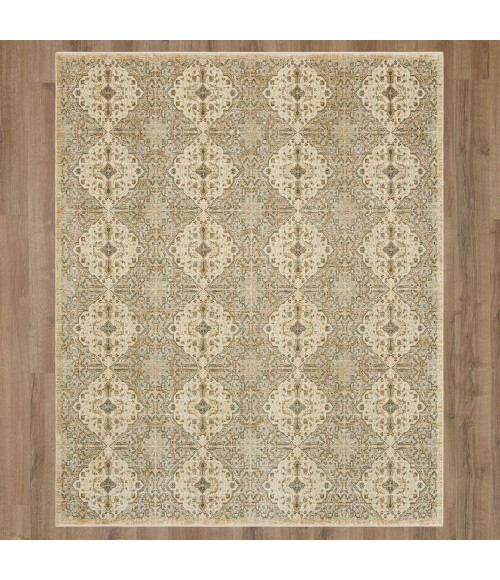 Gloriana Cream Area Rug Karastan Gloriana Cream 6' 6" x 9' 6" Area Rug