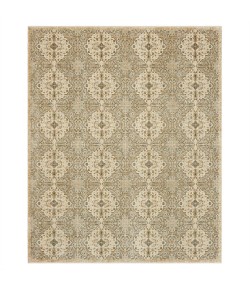 Karastan Divina Gloriana Cream Rug 8 ft. X 10 ft. Rectangle