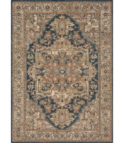 Karastan Estate Gloucester Blue Rug 1 ft. 6 in. X 1 ft. 6 in. Rectangle