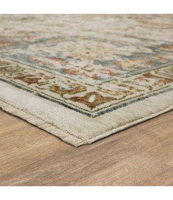 Karastan Memento Ivory/White R1227 2 ft. 6 in. X 7 ft. 6 in. Rectangle Rug