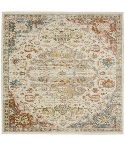 Karastan Memento Ivory/White R1227 9 ft. X 12 ft. Rectangle Rug