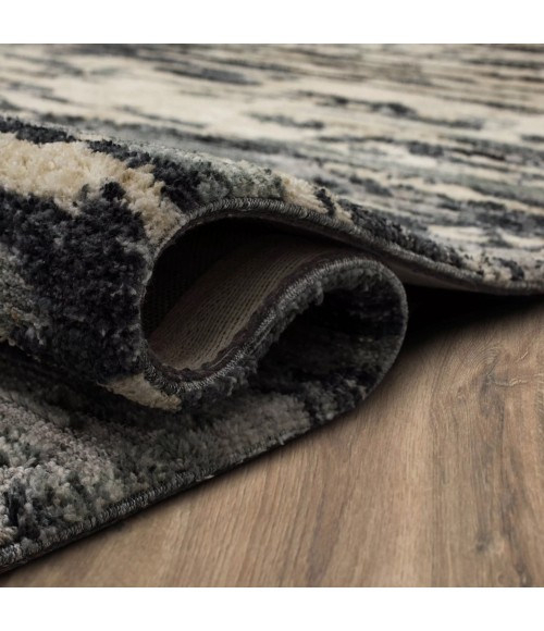 Huron Charcoal Area Rug Karastan Huron Charcoal 8' x 10' Area Rug