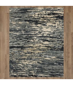 Karastan Bowen By Drew & Jonathan Home Huron Charcoal Area Rug 5 ft. 3 in. X 7 ft. 10 in. Rectangle