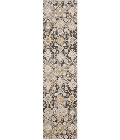 Windermere Grey/Silver Rug R1260 2 ft. 6 in. X 10 ft. Rectangle - Rugs Town Karastan Windermere Grey/Silver R1260 2 ft. 6 in. X 10 ft. Rectangle Rug