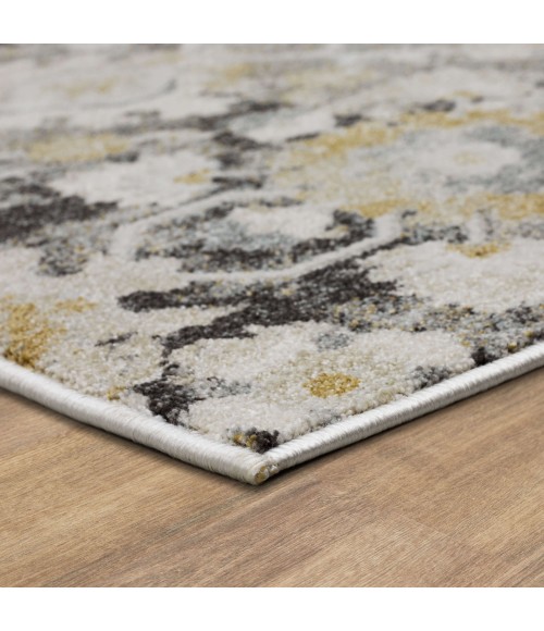 Windermere Grey/Silver Rug R1260 9 ft. X 12 ft. Rectangle - Rugs Town Karastan Windermere Grey/Silver R1260 9 ft. X 12 ft. Rectangle Rug