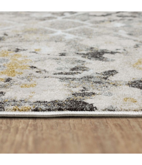 Windermere Grey/Silver Rug R1260 9 ft. X 12 ft. Rectangle - Rugs Town Karastan Windermere Grey/Silver R1260 9 ft. X 12 ft. Rectangle Rug