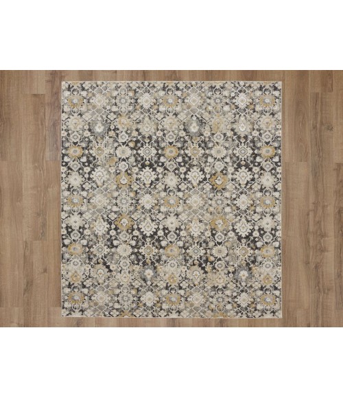 Windermere Grey/Silver Rug R1260 9 ft. X 12 ft. Rectangle - Rugs Town Karastan Windermere Grey/Silver R1260 9 ft. X 12 ft. Rectangle Rug