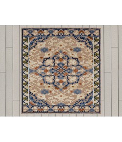Karastan Cabana Brown/Tan R1266 7 ft. 10 in. X 10 ft. Rectangle Rug