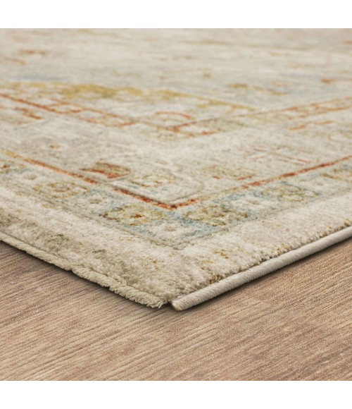 Karastan Kumra Cream 5' x 7' 6" Area Rug