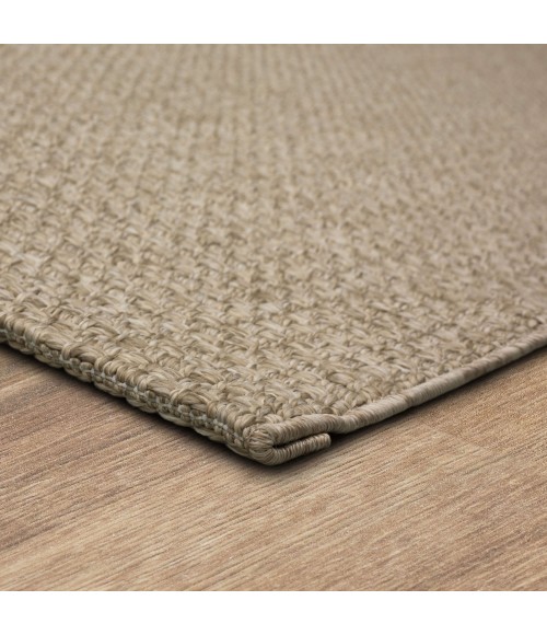 Karastan Lanai By Salt Life Brown/Tan R1269 7 ft. 10 in. X 10 ft. Rectangle Rug
