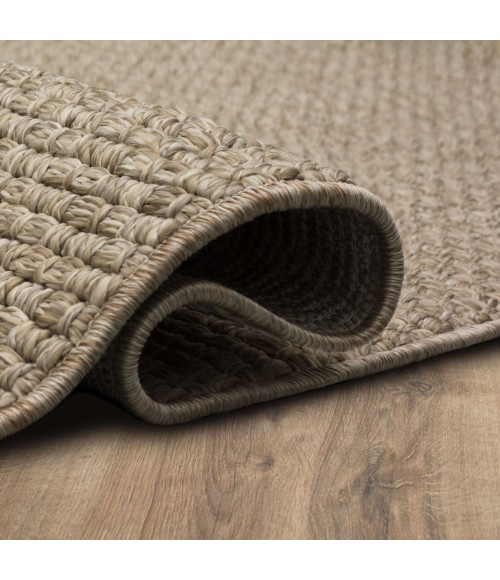 Karastan Lanai By Salt Life Brown/Tan R1269 7 ft. 10 in. X 10 ft. Rectangle Rug