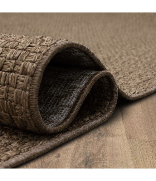 Karastan Lanai By Salt Life Brown/Tan R1269 7 ft. 10 in. X 10 ft. Rectangle Rug