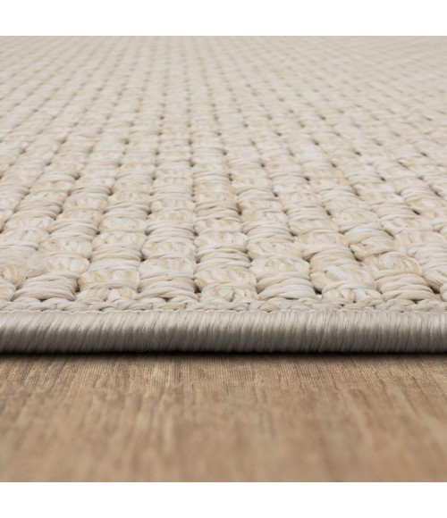 Karastan Lanai By Salt Life Ivory/White R1269 7 ft. 10 in. X 10 ft. Rectangle Rug