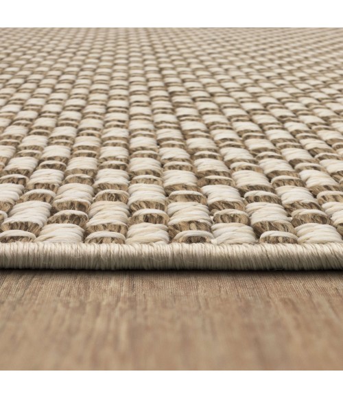 Karastan Lanai By Salt Life Brown/Tan R1269 6 ft. 6 in. X 9 ft. Rectangle Rug