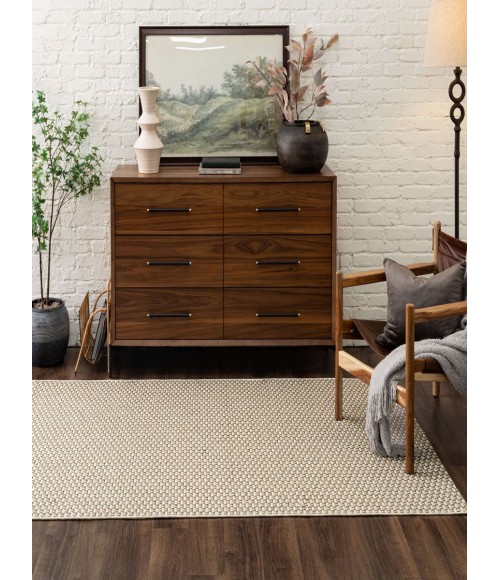 Karastan Lanai By Salt Life Brown/Tan R1269 6 ft. 6 in. X 9 ft. Rectangle Rug