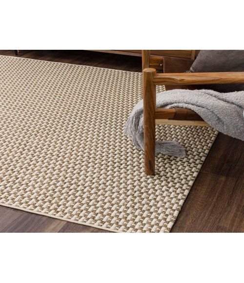 Karastan Lanai By Salt Life Brown/Tan R1269 6 ft. 6 in. X 9 ft. Rectangle Rug