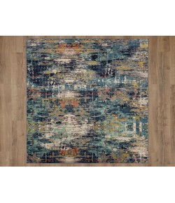 Karastan Dunes By Salt Life Blue 92757 9 ft. 6 in. X 12 ft. 11 in. Rectangle Rug