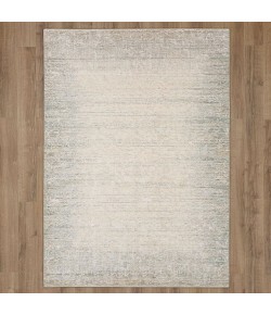 Karastan Solitude Mandawa Cream Dark Grey Rug 5 ft. X 7 ft. 8 in. Rectangle