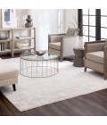 Karastan Mandawa Cream Dark Grey 7' 10" x 10' Area Rug