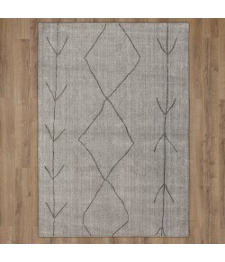 Karastan Tangier Meknes Charcoal Rug 1 ft. 6 in. X 1 ft. 6 in. Rectangle