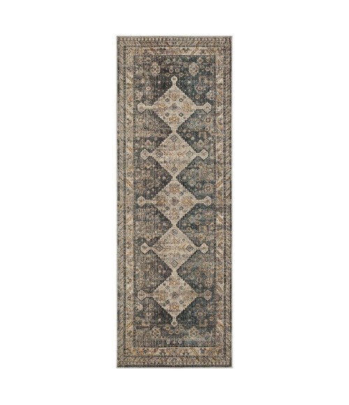 Karastan Milo Grey 2' 7" x 7' 3" Area Rug