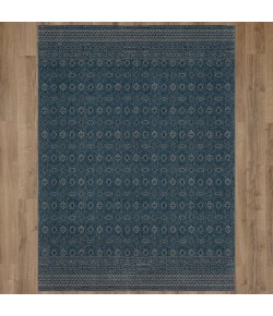 Karastan Bobby Berk By Karastan (Series 1) Minuet Majolica Blue Area Rug 5 ft. 3 in. X 7 ft. 10 in. Rectangle