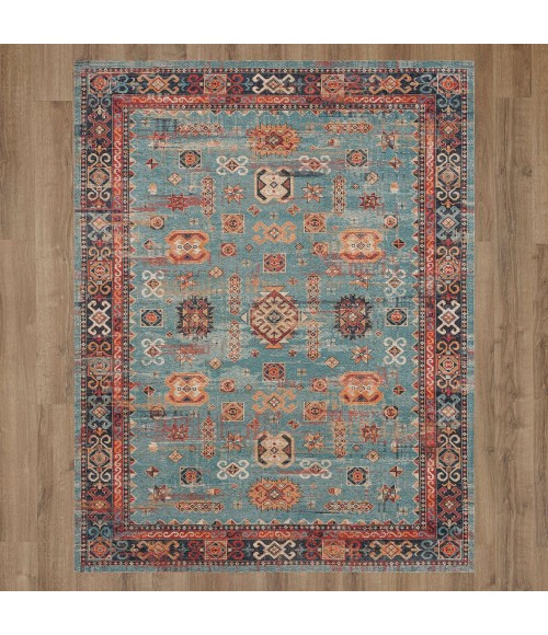Karastan Mombasa Aquamarine 8' x 10' Area Rug