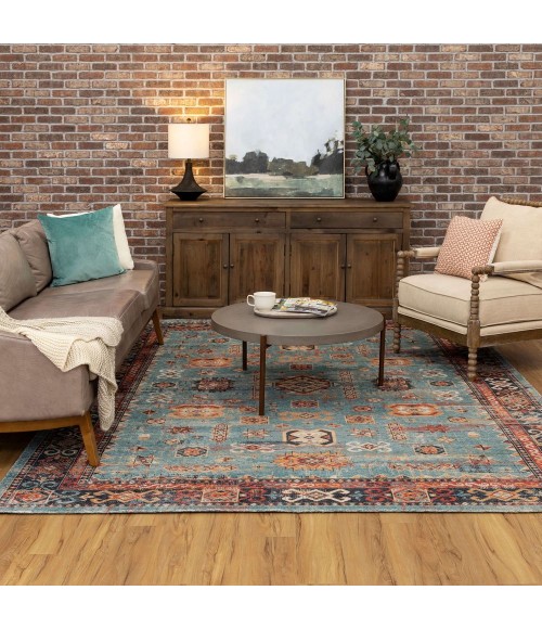 Karastan Mombasa Aquamarine 8' x 10' Area Rug