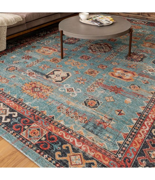 Karastan Mombasa Aquamarine 8' x 10' Area Rug
