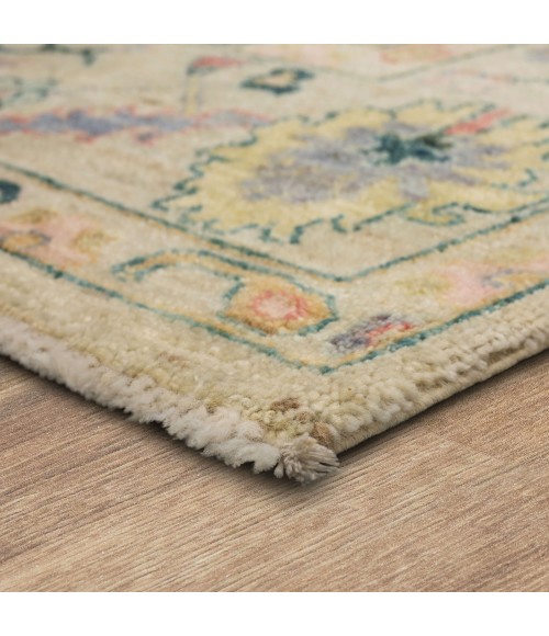 Karastan Mystique Ivory/White R1217 6 ft. X 9 ft. Rectangle Rug