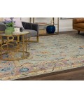 Mystique Blue Rug R1217 8 ft. X 10 ft. Rectangle - Rugs Town Karastan Mystique Blue R1217 8 ft. X 10 ft. Rectangle Rug