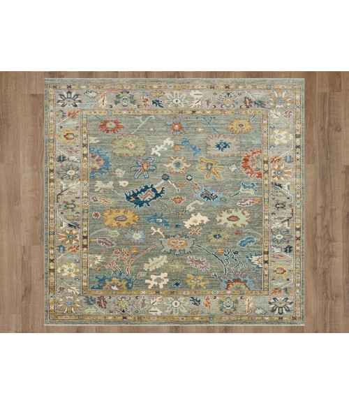 Karastan Mystique Grey/Silver R1217 9 ft. X 12 ft. Rectangle Rug