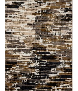 Karastan Milestones by Drew & Jonathan Home Black 92727 5 ft. 3 in. X 7 ft. 10 in. Rectangle Rug