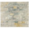 Karastan Memento Nostalgic Blue Rug 5 ft. X 7 ft. 6 in. Rectangle