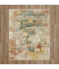 Karastan Memento Nostalgic Cream Area Rug 2 ft. 5 in. X 7 ft. 5 in. Runner