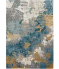 Karastan Tryst Grey Blue Nuvole Grey Blue 12ft. x 15ft. Rect. Rug